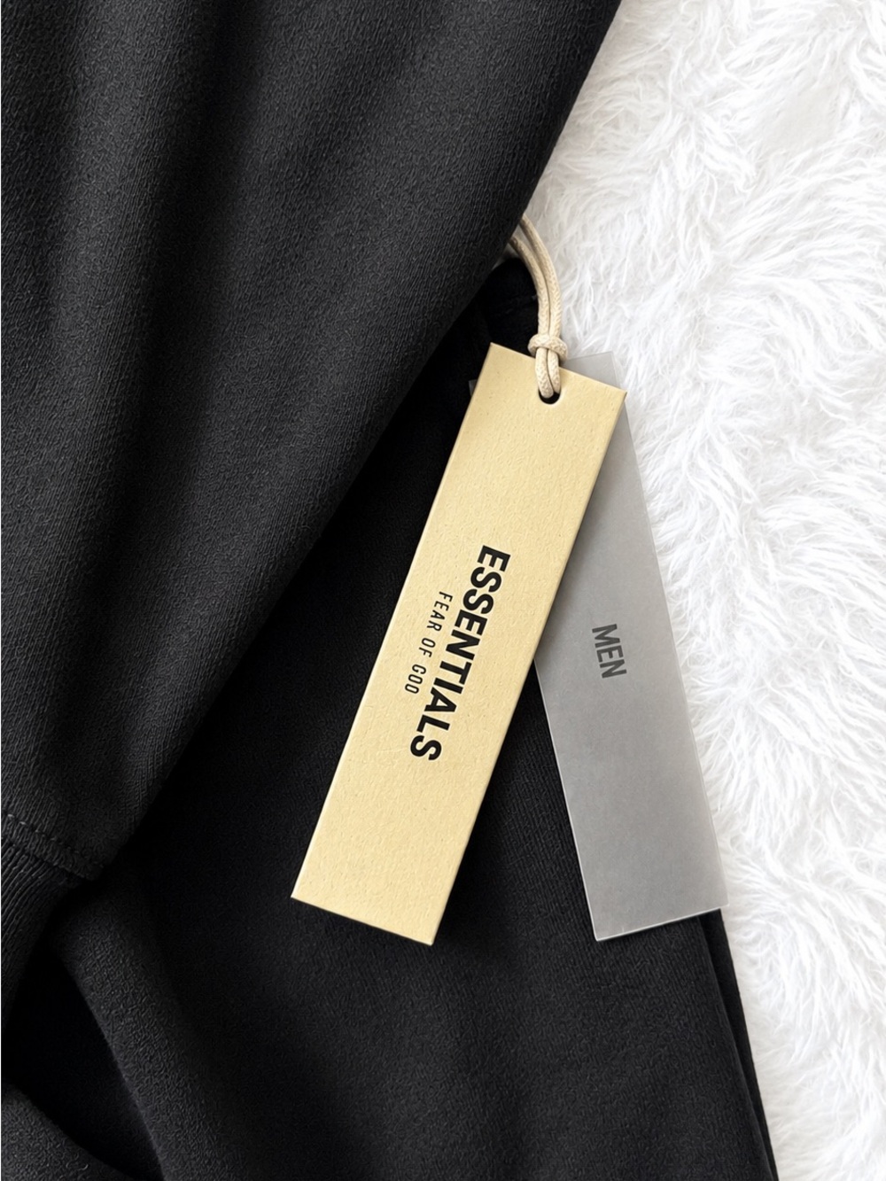 Fear of God Essentials Black Pullover Hoodie NWT Men’s XL